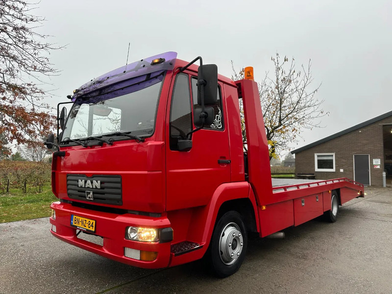 MAN L20 / NL TRUCK / EURO3 / 111.000km / EL. WINCH / 7,5t / SUPER CONDITION!! - Autotransporter truck: picture 1 MAN L20 / NL TRUCK / EURO3 / 111.000km / EL. WINCH / 7,5t / SUPER CONDITION!! - Autotransporter truck: picture 1