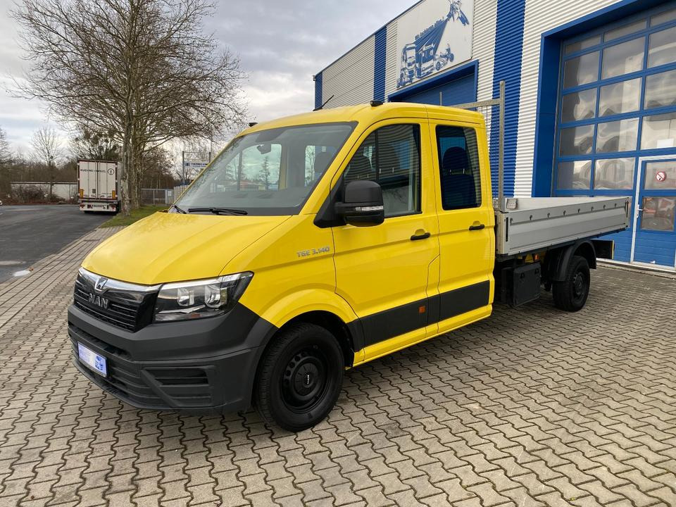 MAN TGE 3.140 Doka Pritsche Lang *STANDHZG* AHK*HECKANTRIEB*1.HAND*INKL.19% MWST*SOFORT!* - Open body delivery van, Combi van: picture 4 MAN TGE 3.140 Doka Pritsche Lang *STANDHZG* AHK*HECKANTRIEB*1.HAND*INKL.19% MWST*SOFORT!* - Open body delivery van, Combi van: picture 4