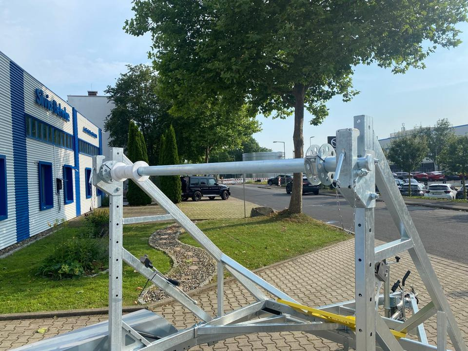 Cable drum trailer Vermietung / Kabelanhänger 2700KG / Nutzlast 2094KG / Kabeltrommel-Anhänger / Glasfaser/ 1 Woche: picture 9 Cable drum trailer Vermietung / Kabelanhänger 2700KG / Nutzlast 2094KG / Kabeltrommel-Anhänger / Glasfaser/ 1 Woche: picture 9