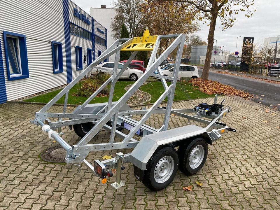 Cable drum trailer Vermietung / Kabelanhänger 3500KG E-Winde / Nutzlast 2825KG / Kabeltrommel-Anhänger / Glasfaser/ 1 Woche: picture 10 Cable drum trailer Vermietung / Kabelanhänger 3500KG E-Winde / Nutzlast 2825KG / Kabeltrommel-Anhänger / Glasfaser/ 1 Woche: picture 10