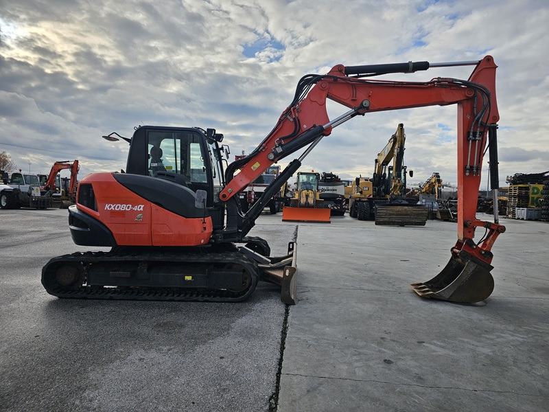 KUBOTA KX080-4a - Mini excavator: picture 4 KUBOTA KX080-4a - Mini excavator: picture 4