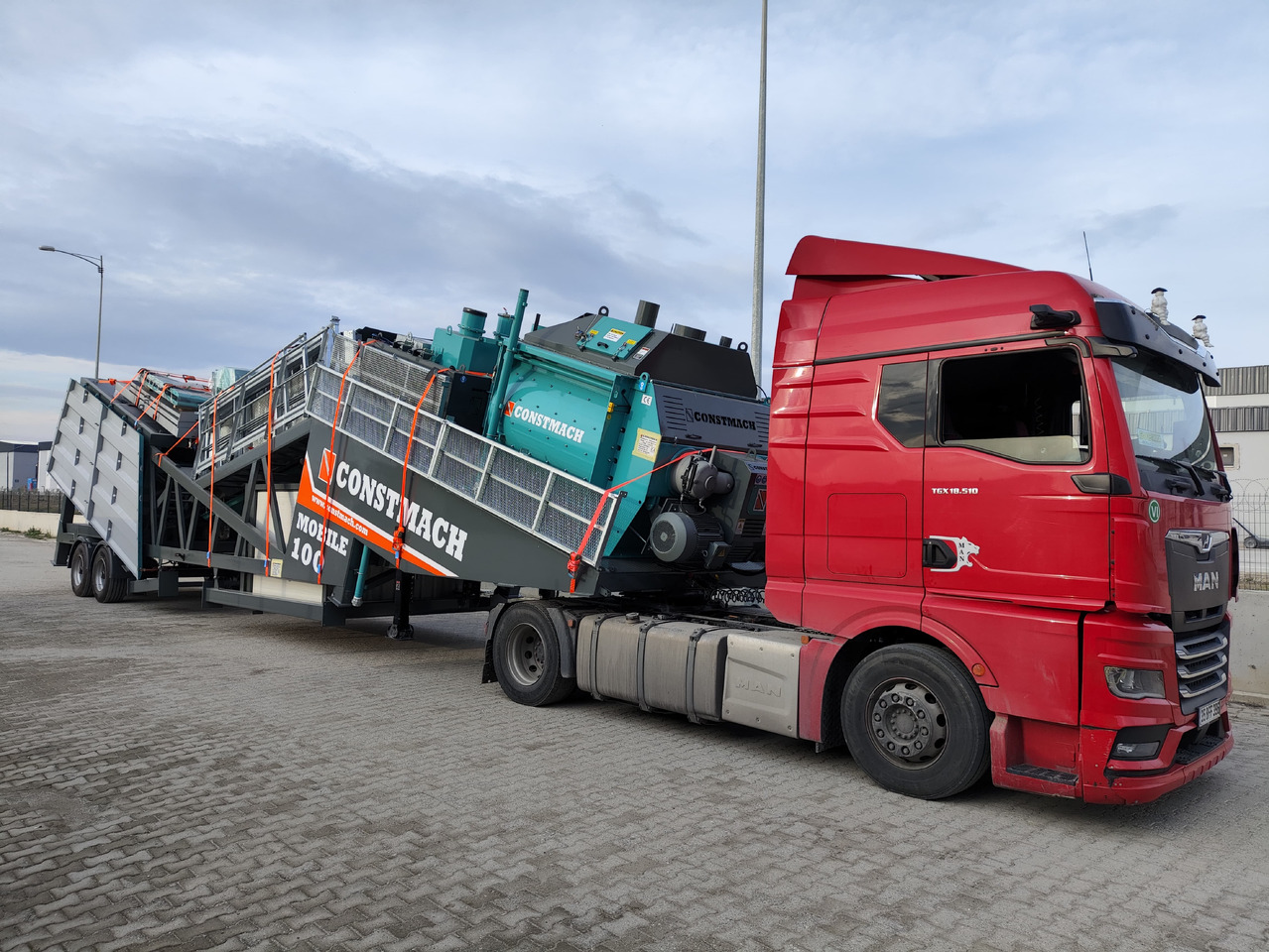 New Concrete plant Constmach 100 m³/h Mobile Concrete Batching Plant: picture 11