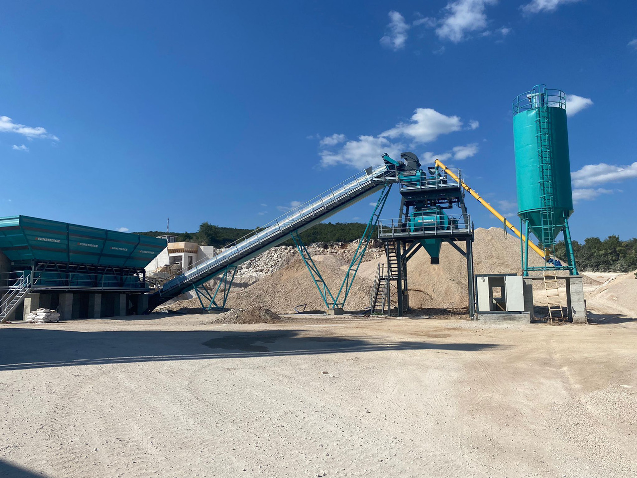 Constmach 120 m³/h Stationary Concrete Batching Plant - Concrete plant: picture 4 Constmach 120 m³/h Stationary Concrete Batching Plant - Concrete plant: picture 4