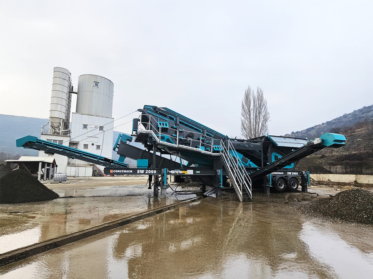 Constmach Mobile Sieb- und Waschanlage 60-200 t/h - Screener: picture 1 Constmach Mobile Sieb- und Waschanlage 60-200 t/h - Screener: picture 1