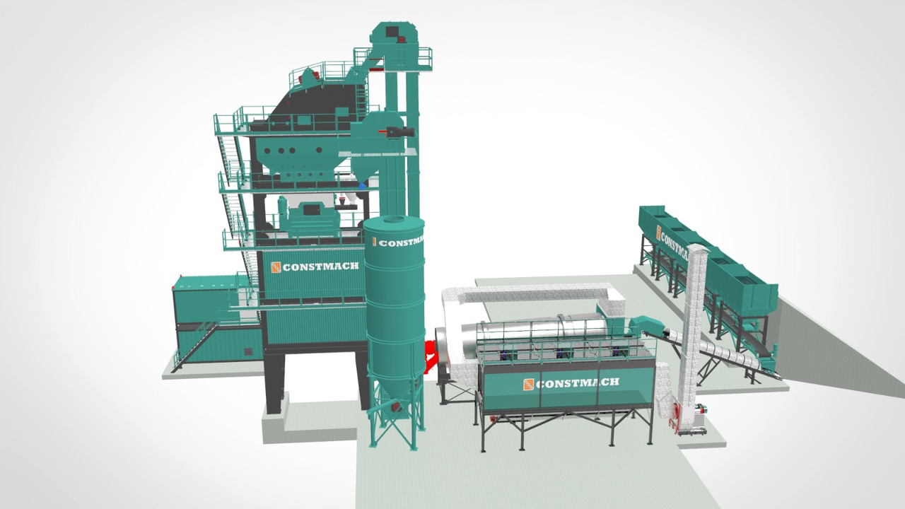 Constmach Stationary Batch Type Asphalt Plants - Asphalt plant: picture 3 Constmach Stationary Batch Type Asphalt Plants - Asphalt plant: picture 3