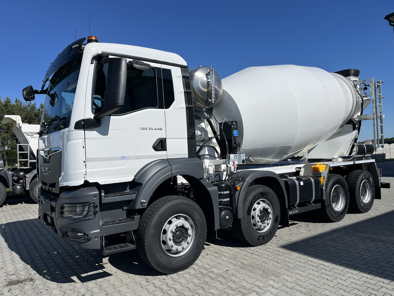 MAN TGS 35.480, 8x4 BB, EURO 6, YEAR 2024, 10m - NEW - Concrete mixer truck: picture 3 MAN TGS 35.480, 8x4 BB, EURO 6, YEAR 2024, 10m - NEW - Concrete mixer truck: picture 3