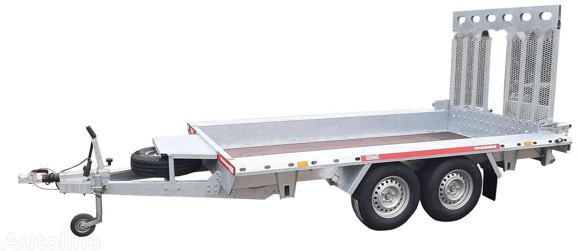 Gewe P3500 E/1 Przyczepa pod minikoparkę 3,5x1,6m SUPER MOCNA! - Plant trailer: picture 2 Gewe P3500 E/1 Przyczepa pod minikoparkę 3,5x1,6m SUPER MOCNA! - Plant trailer: picture 2