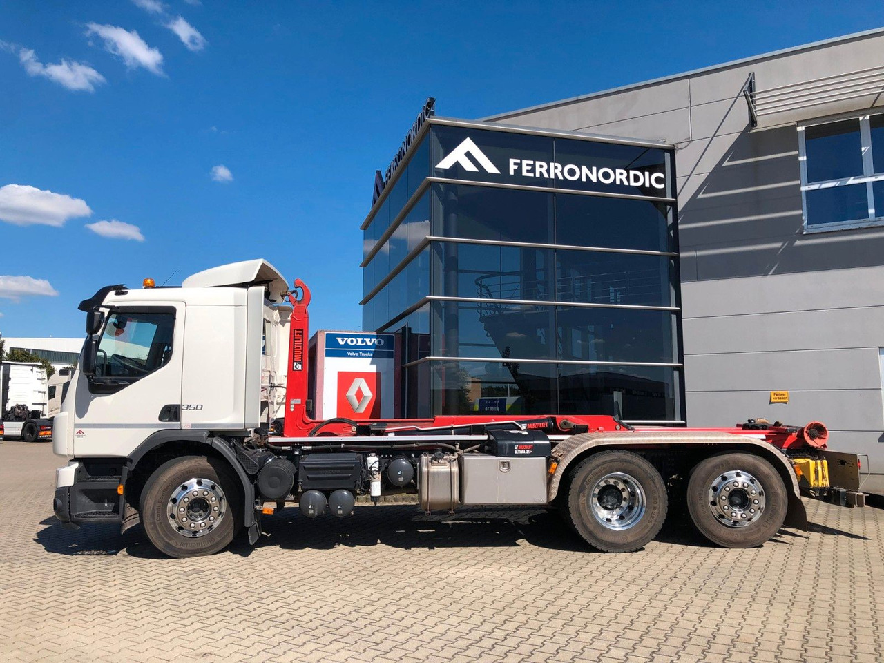 Volvo FE 350 6x2 Lenkachse*Alufelgen*HIAB*AHK*Klima - Hook lift truck: picture 3 Volvo FE 350 6x2 Lenkachse*Alufelgen*HIAB*AHK*Klima - Hook lift truck: picture 3