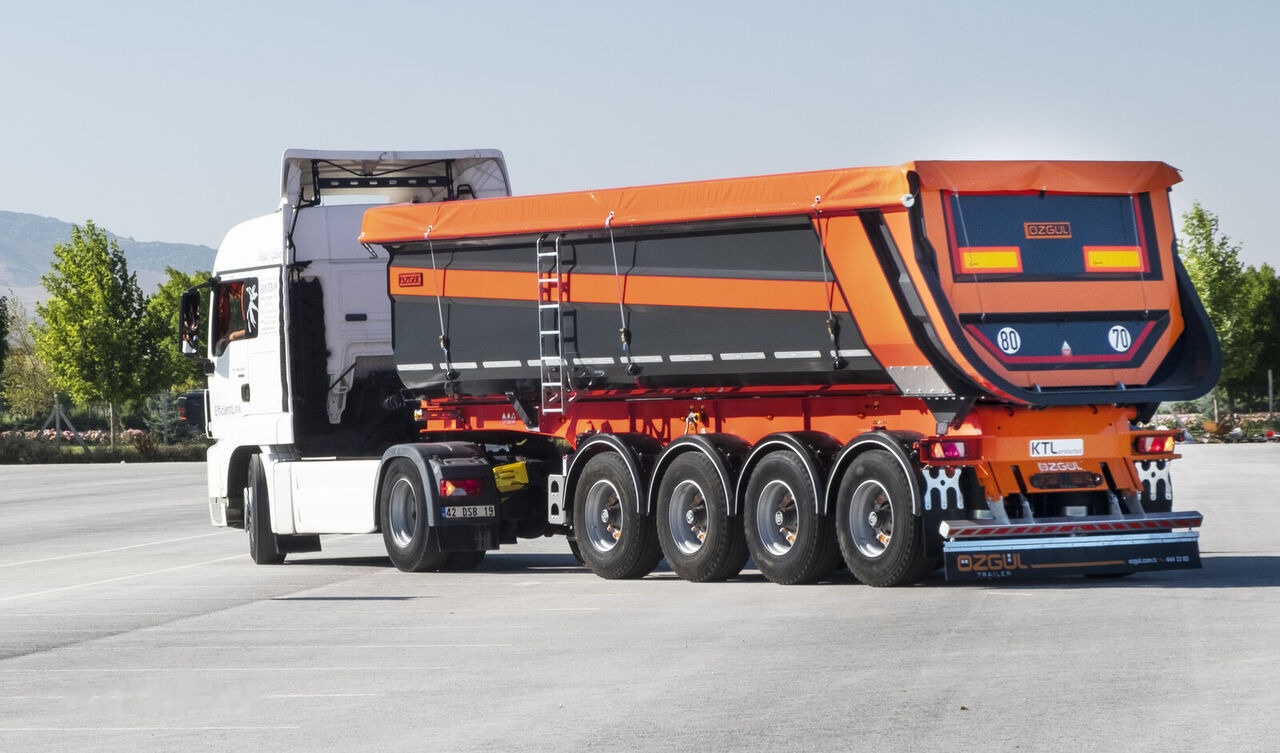 New Tipper semi-trailer Özgül 4 AXLE TIPPING SEMI TRAILER: picture 12