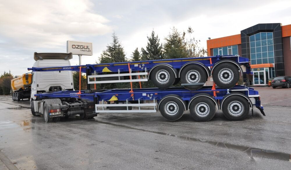 Container transporter/ Swap body semi-trailer for transportation of containers Özgül SKELATAL CONTAINER CHASSIS: picture 6