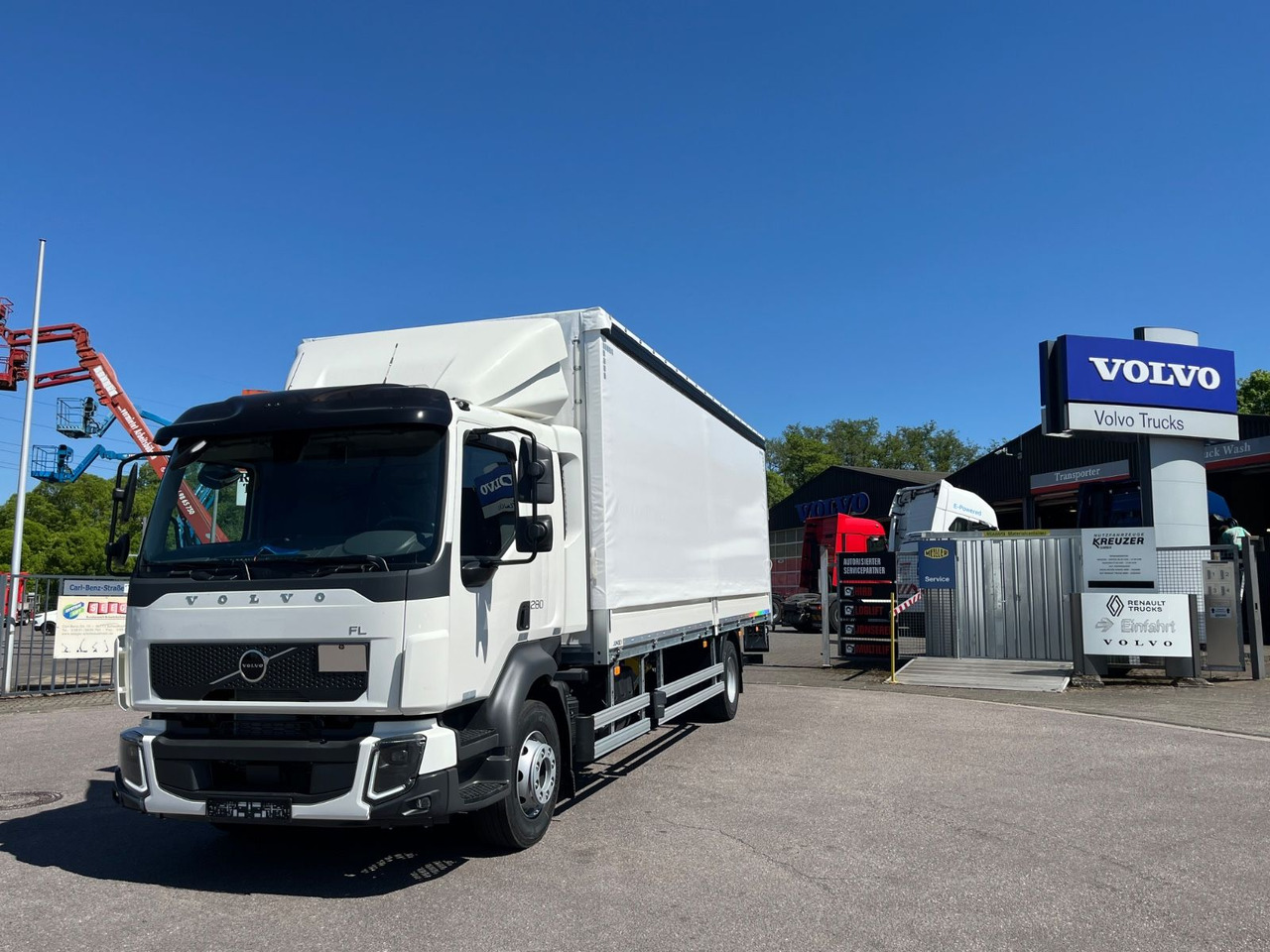 Volvo FL 16.280 Junge Schiebeplane - Curtainsider truck: picture 1 Volvo FL 16.280 Junge Schiebeplane - Curtainsider truck: picture 1