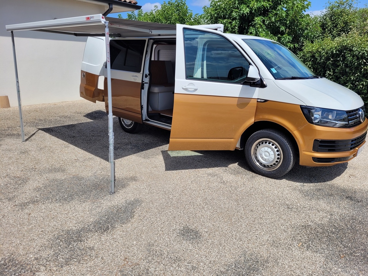 New Camper van VOLKSWAGEN transporter van amenage avec amenagement entierement neuf: picture 20
