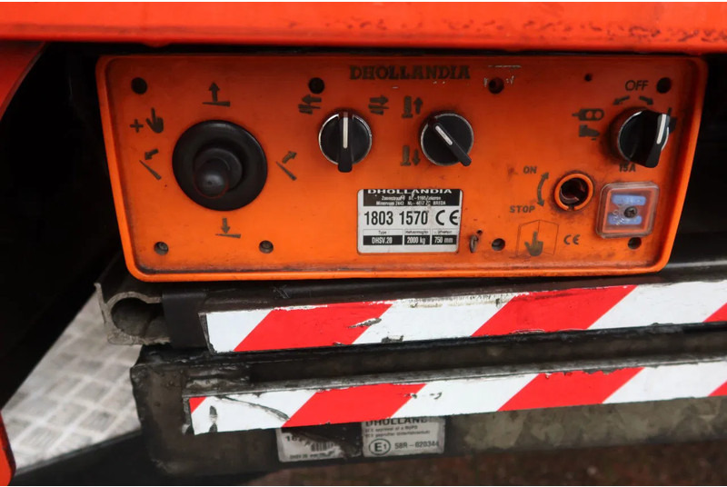 Box truck DAF CF 410 Bakwagen+Trailer met klep 2.000 kg. 6 Stuks in voorraad. Price 49.500,-- euro netto.: picture 17