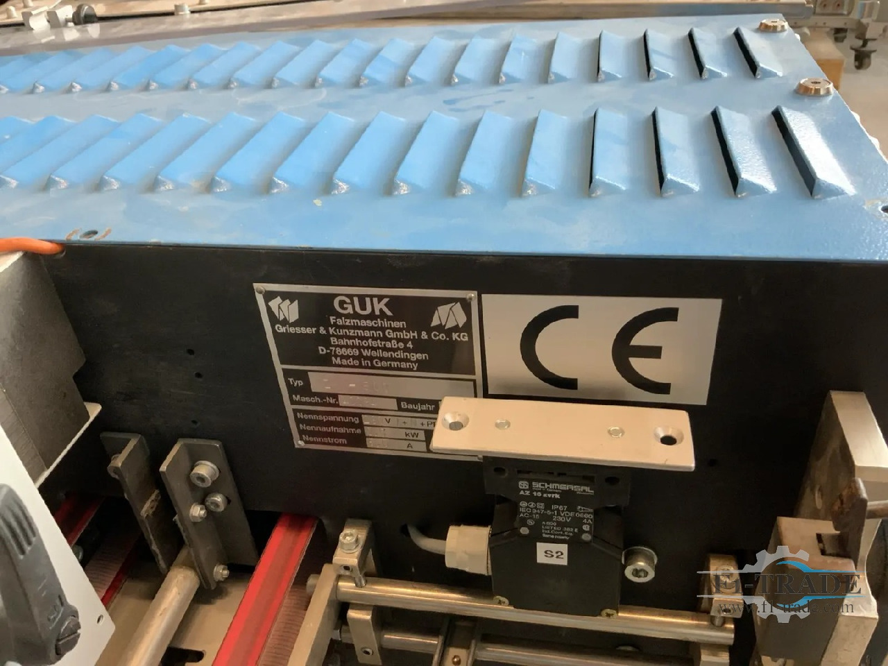 Folding machine GUK ZG 500: picture 6