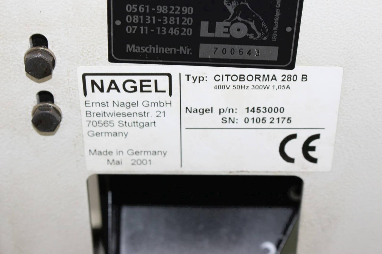 Printing machinery Nagel Citoborma 280B: picture 6