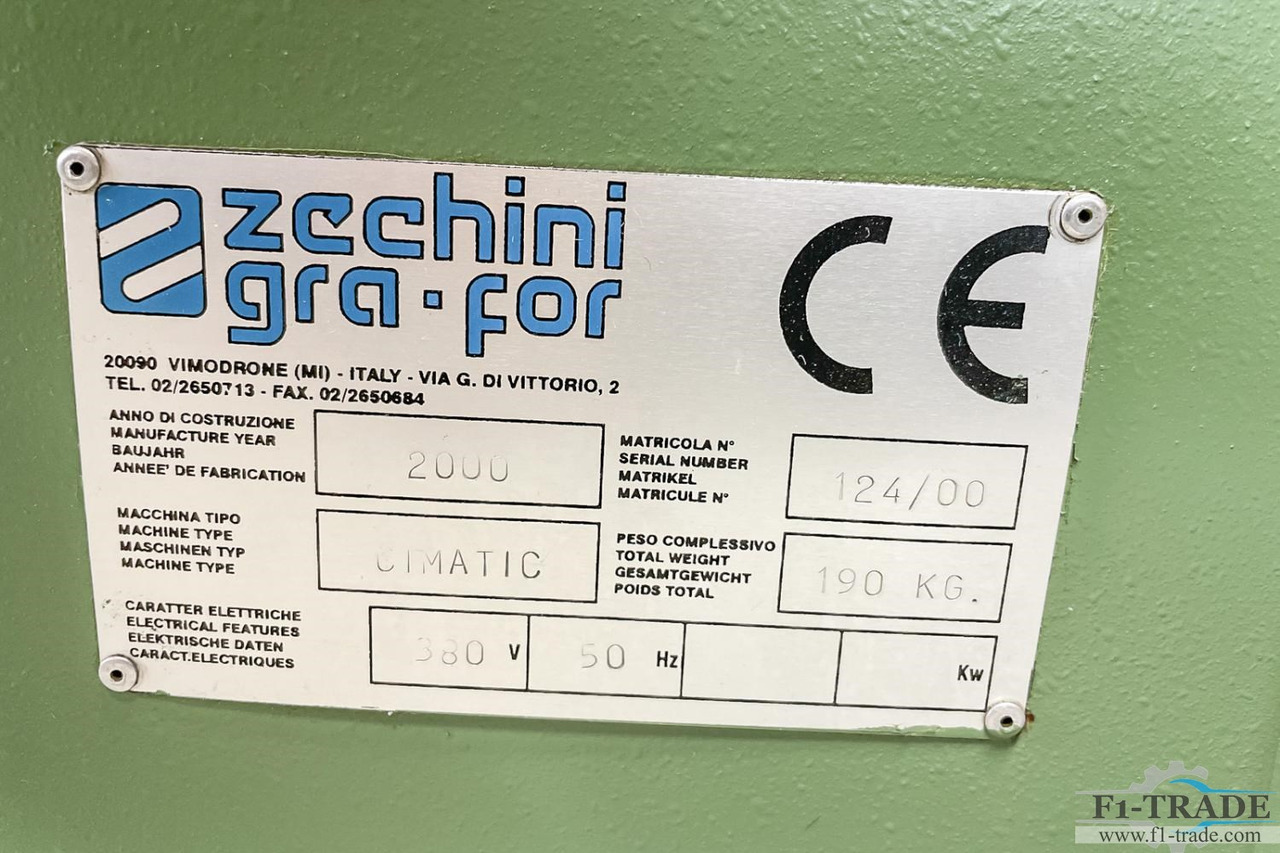 Printing machinery Zechini CIMATIC: picture 6