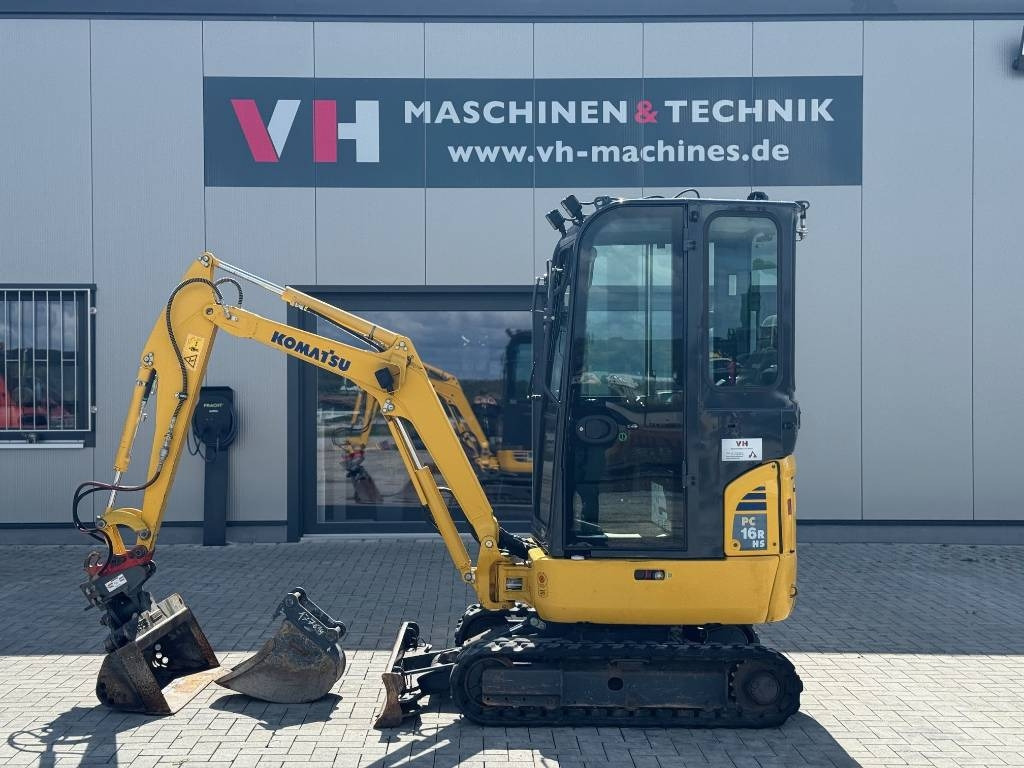 Komatsu PC 16 R-3HS - Mini excavator: picture 1 Komatsu PC 16 R-3HS - Mini excavator: picture 1