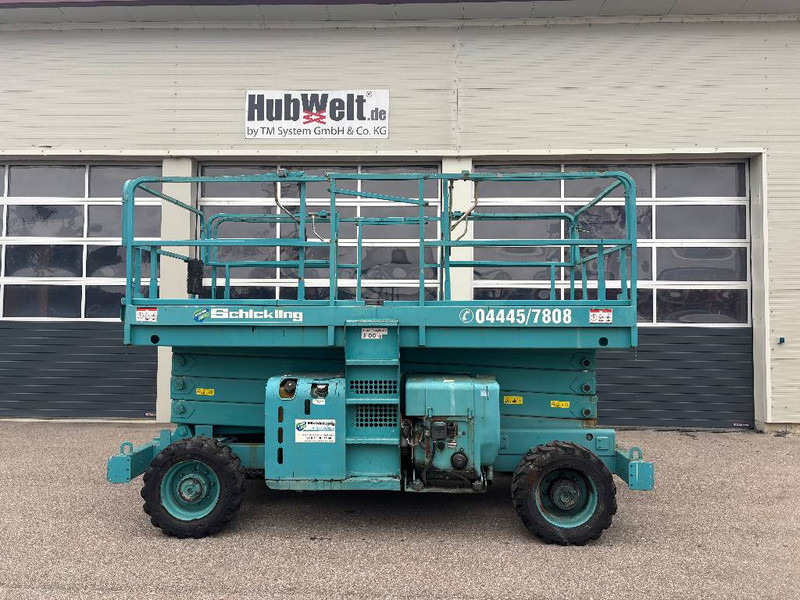 Haulotte H 12 SDX 12m Diesel Scherenarbeitsbühne - Scissor lift: picture 1 Haulotte H 12 SDX 12m Diesel Scherenarbeitsbühne - Scissor lift: picture 1