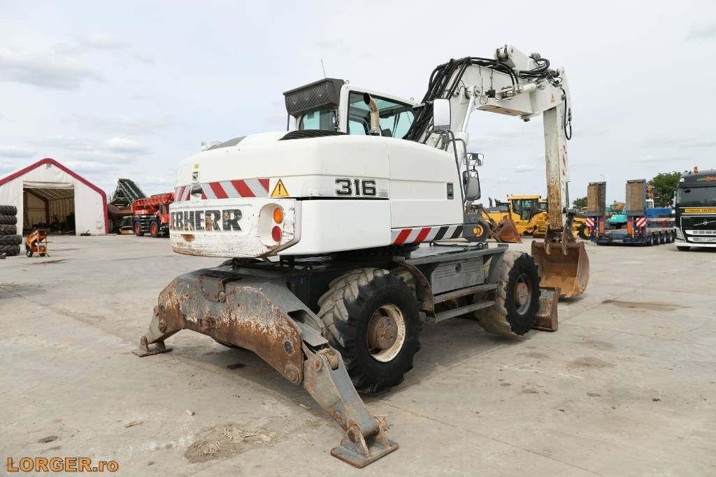 Liebherr A 316 Litronic - Wheel excavator: picture 2 Liebherr A 316 Litronic - Wheel excavator: picture 2