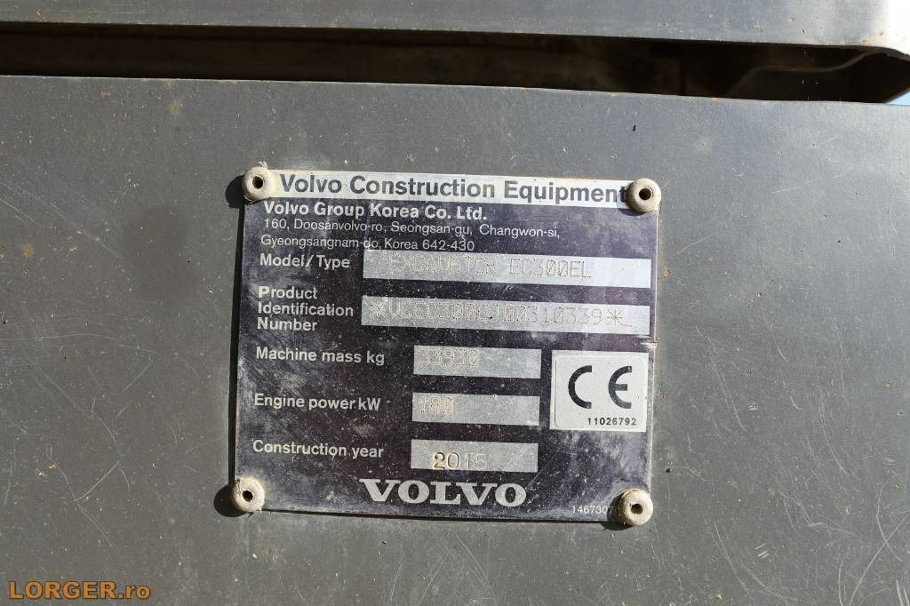 Crawler excavator Volvo EC 300 EL: picture 20
