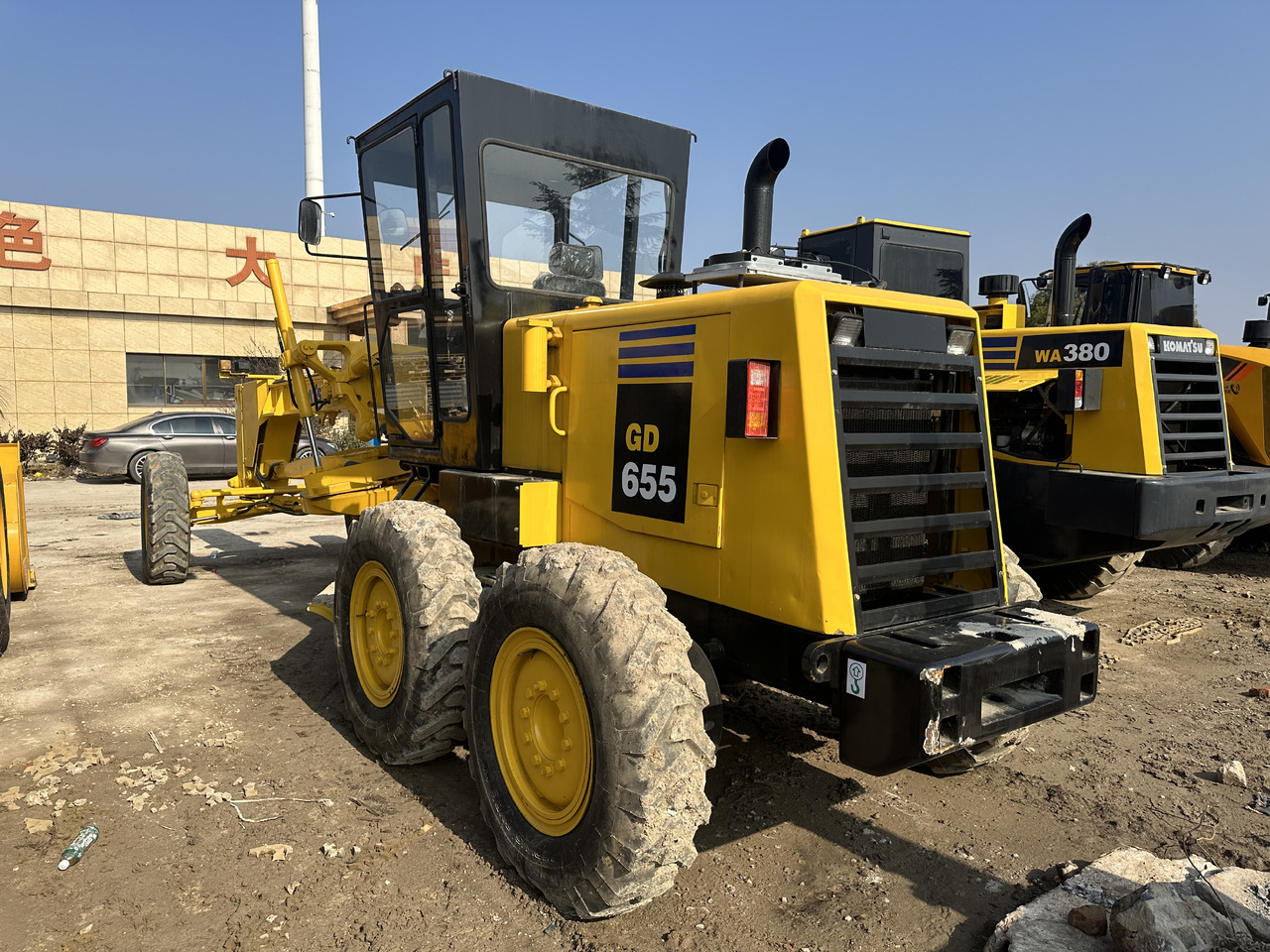 KOMATSU GD655 - Grader: picture 3 KOMATSU GD655 - Grader: picture 3