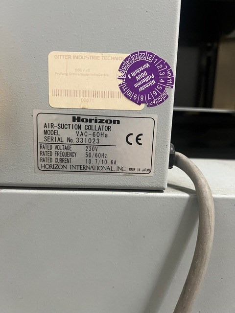 Horizon VAC-60Ha - Printing machinery: picture 3 Horizon VAC-60Ha - Printing machinery: picture 3