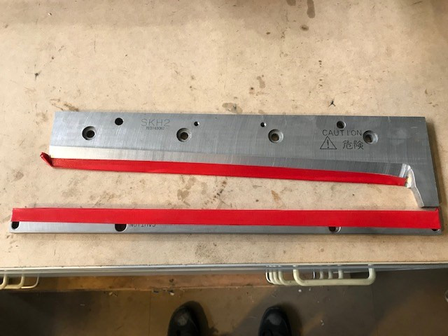 Horizon extra knife for FC-200A - Printing machinery: picture 1 Horizon extra knife for FC-200A - Printing machinery: picture 1