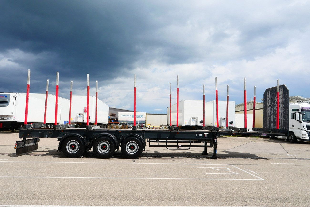 Timber semi-trailer Schwarzmüller Y serie /RUNGENSATTEL HOLZ ECCO STEEL 9to /8 x: picture 6