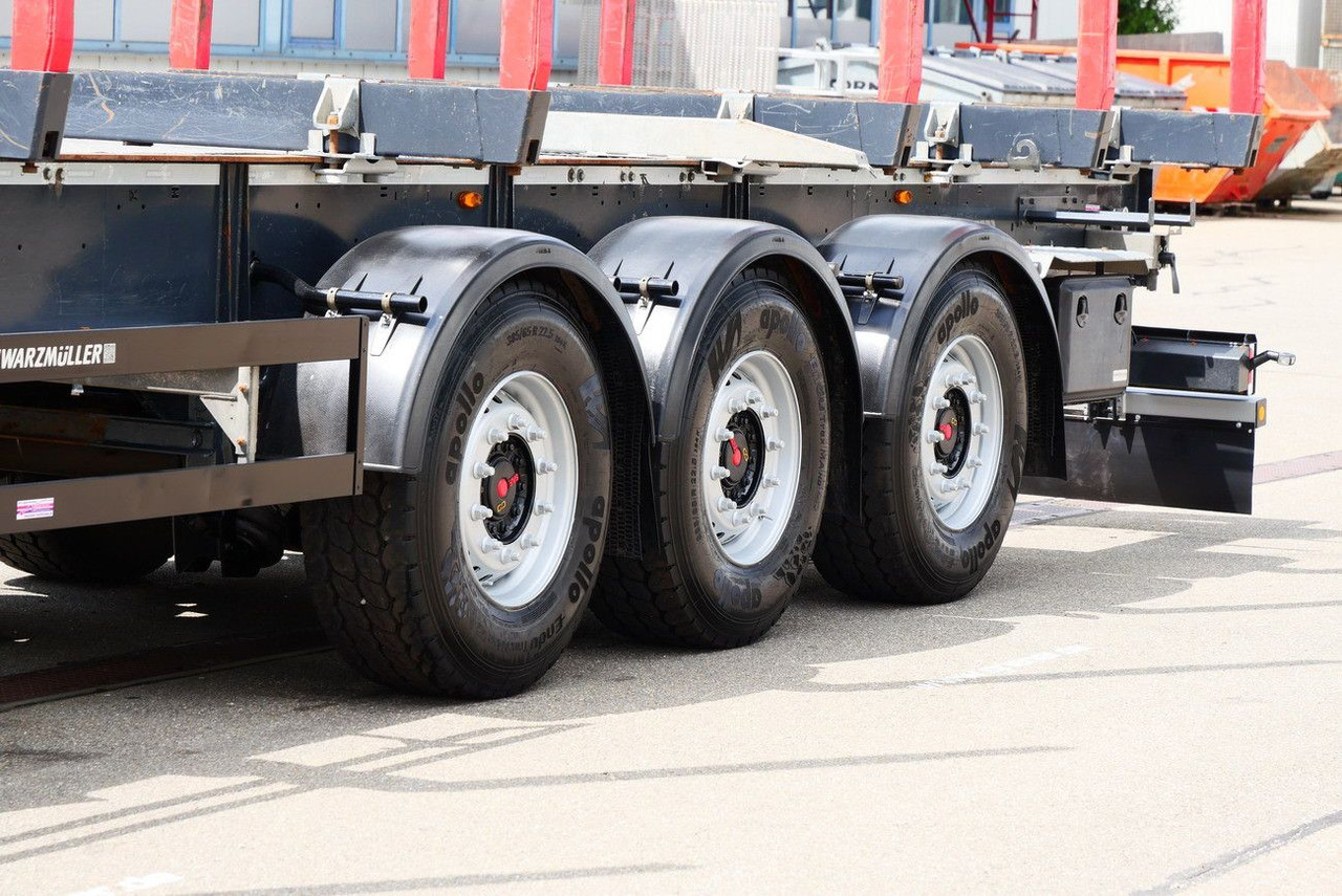 Timber semi-trailer Schwarzmüller Y serie /RUNGENSATTEL HOLZ ECCO STEEL 9to /8 x: picture 9