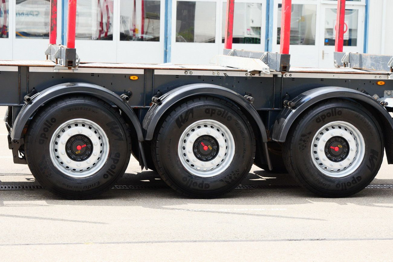 Timber semi-trailer Schwarzmüller Y serie /RUNGENSATTEL HOLZ ECCO STEEL 9to /8 x: picture 10