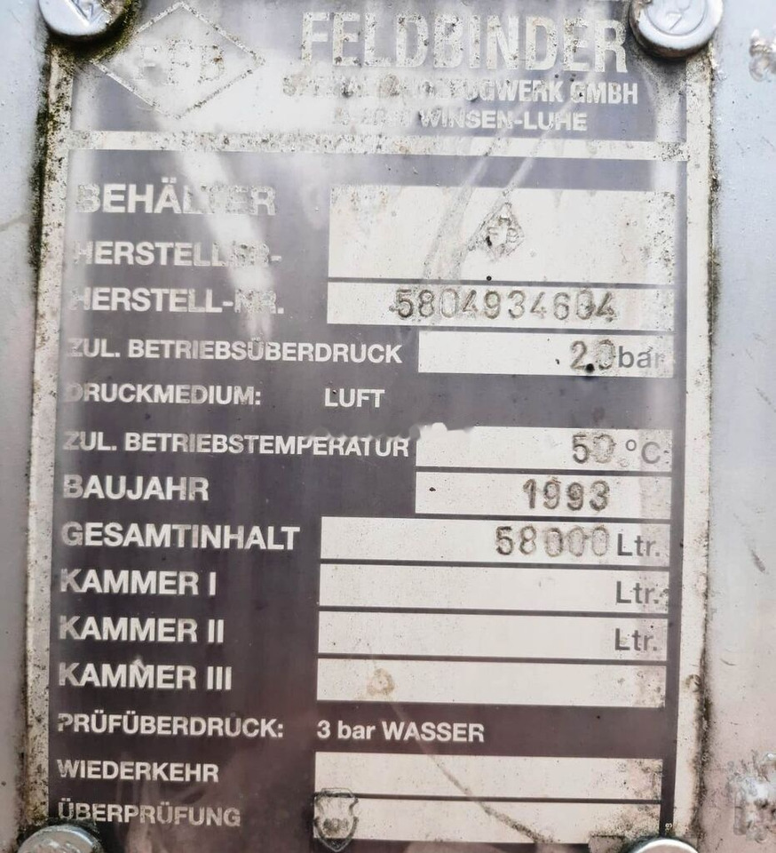 Feldbinder - Silo semi-trailer: picture 3 Feldbinder - Silo semi-trailer: picture 3