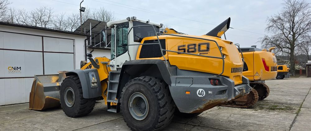 Liebherr 580 - Wheel loader: picture 1 Liebherr 580 - Wheel loader: picture 1