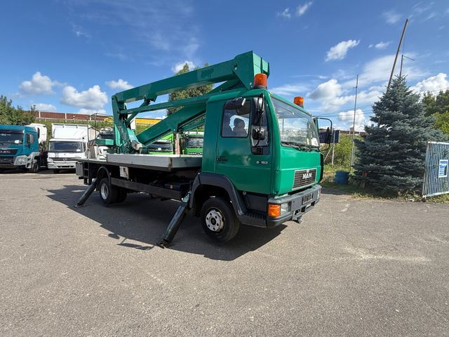 MAN 8.163 Hubarbeitsbühne - Truck mounted aerial platform: picture 1 MAN 8.163 Hubarbeitsbühne - Truck mounted aerial platform: picture 1