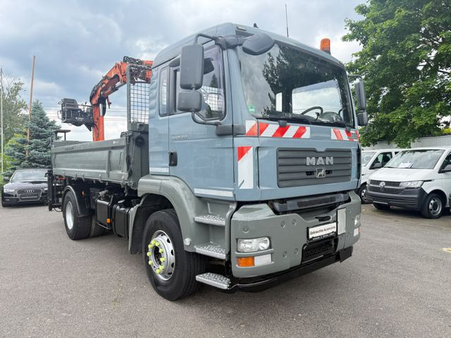 MAN TGA 18.350 Kran Terex - Tipper, Crane truck: picture 1 MAN TGA 18.350 Kran Terex - Tipper, Crane truck: picture 1