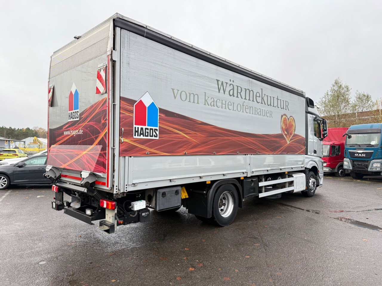 Mercedes-Benz 1840 Actros 4x2 - Curtainsider truck: picture 4 Mercedes-Benz 1840 Actros 4x2 - Curtainsider truck: picture 4