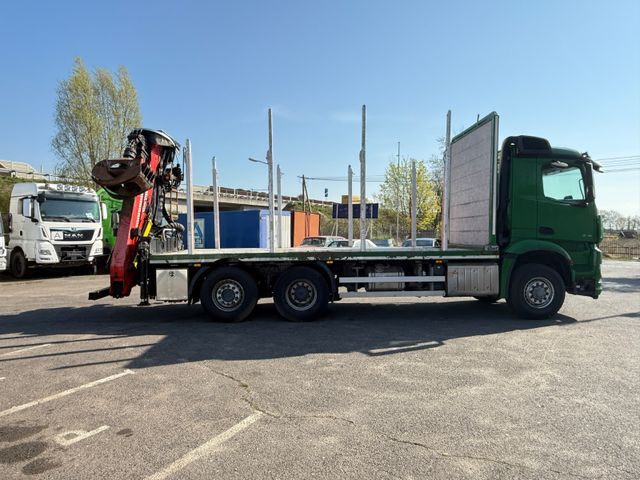 Mercedes-Benz Actros 2571 Holztransporter mit Kran - Timber truck, Crane truck: picture 5 Mercedes-Benz Actros 2571 Holztransporter mit Kran - Timber truck, Crane truck: picture 5