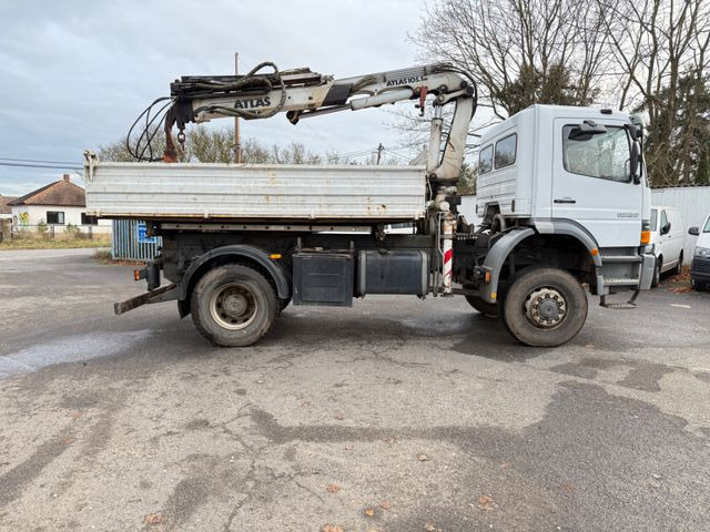 Mercedes-Benz Atego 1828 4x4 Kipper-Kran Atlas - Tipper, Crane truck: picture 5 Mercedes-Benz Atego 1828 4x4 Kipper-Kran Atlas - Tipper, Crane truck: picture 5