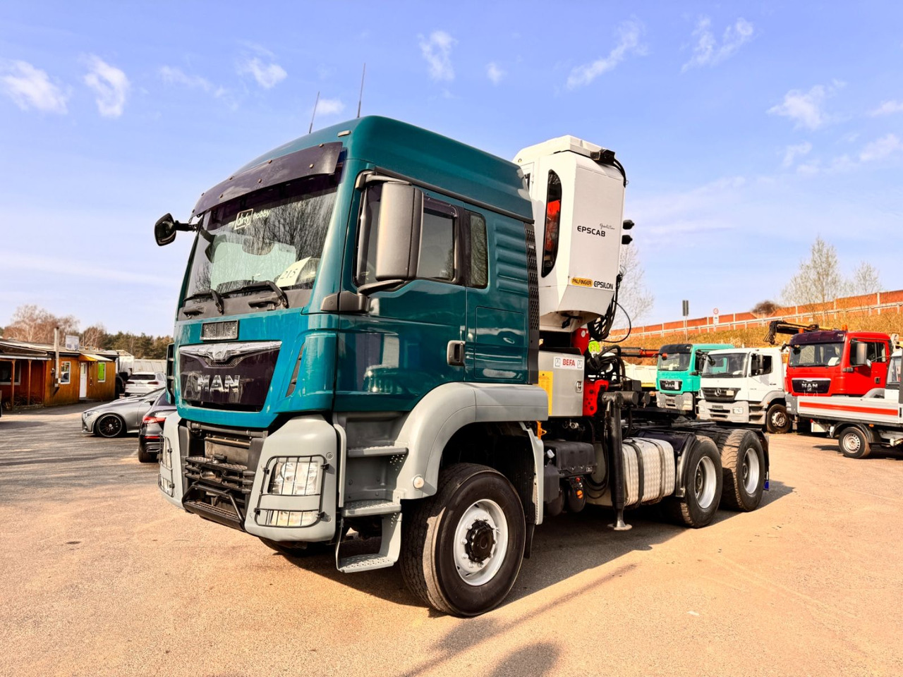MAN TGS 26.480 Kran Palfinger Epsilon - Tractor unit: picture 3 MAN TGS 26.480 Kran Palfinger Epsilon - Tractor unit: picture 3