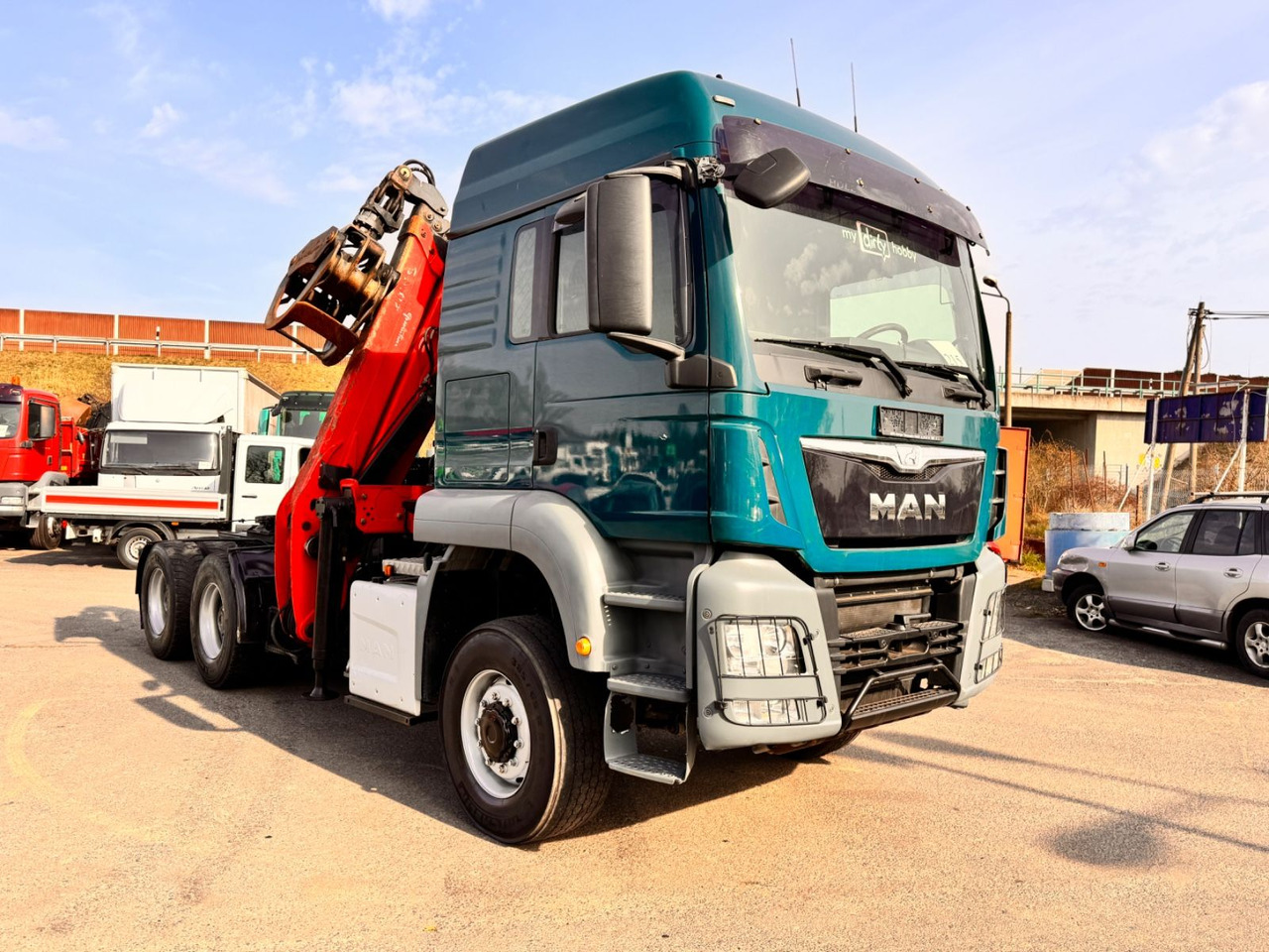 MAN TGS 26.480 Kran Palfinger Epsilon - Tractor unit: picture 2 MAN TGS 26.480 Kran Palfinger Epsilon - Tractor unit: picture 2