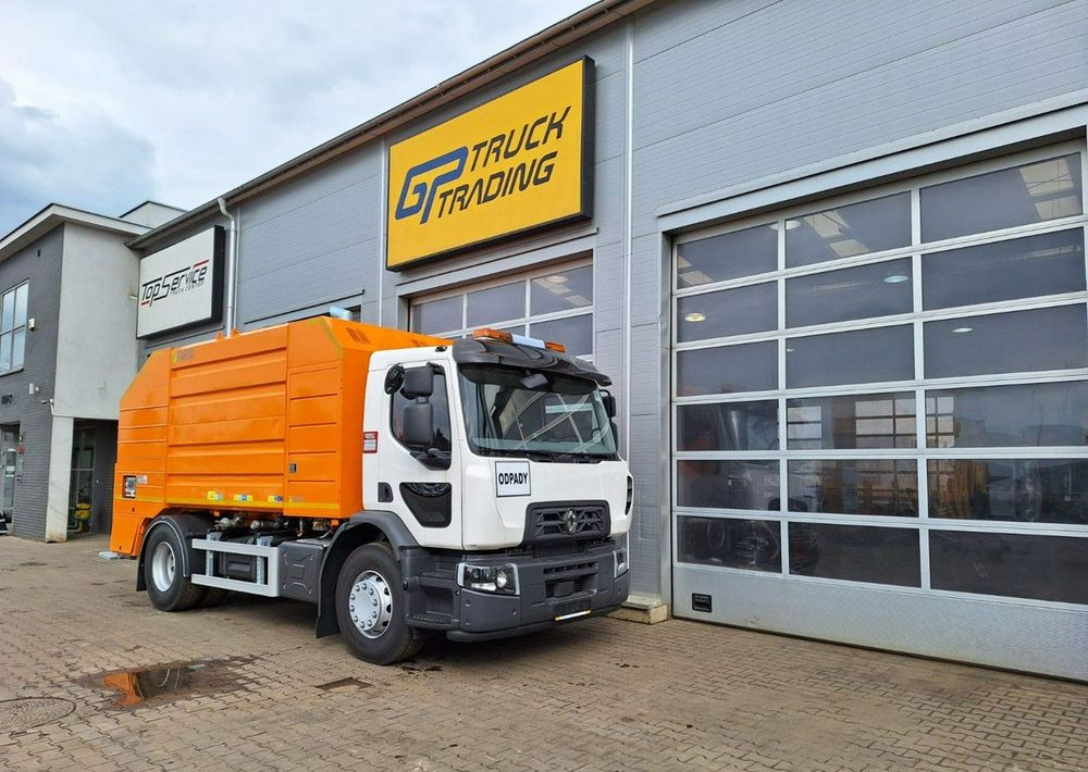 Renault D18 - Garbage truck: picture 2 Renault D18 - Garbage truck: picture 2