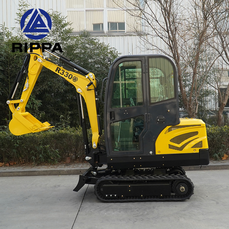 RIPPA R330-Rapid delivery-Kubota engine-Cab-Air Conditioner -CE certification - Mini excavator: picture 2 RIPPA R330-Rapid delivery-Kubota engine-Cab-Air Conditioner -CE certification - Mini excavator: picture 2