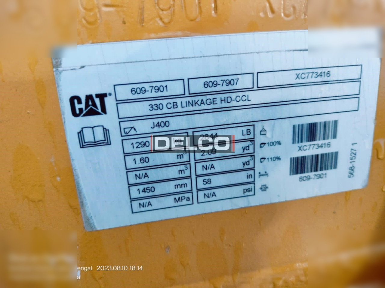 New Crawler excavator CATERPILLAR 330GC: picture 6