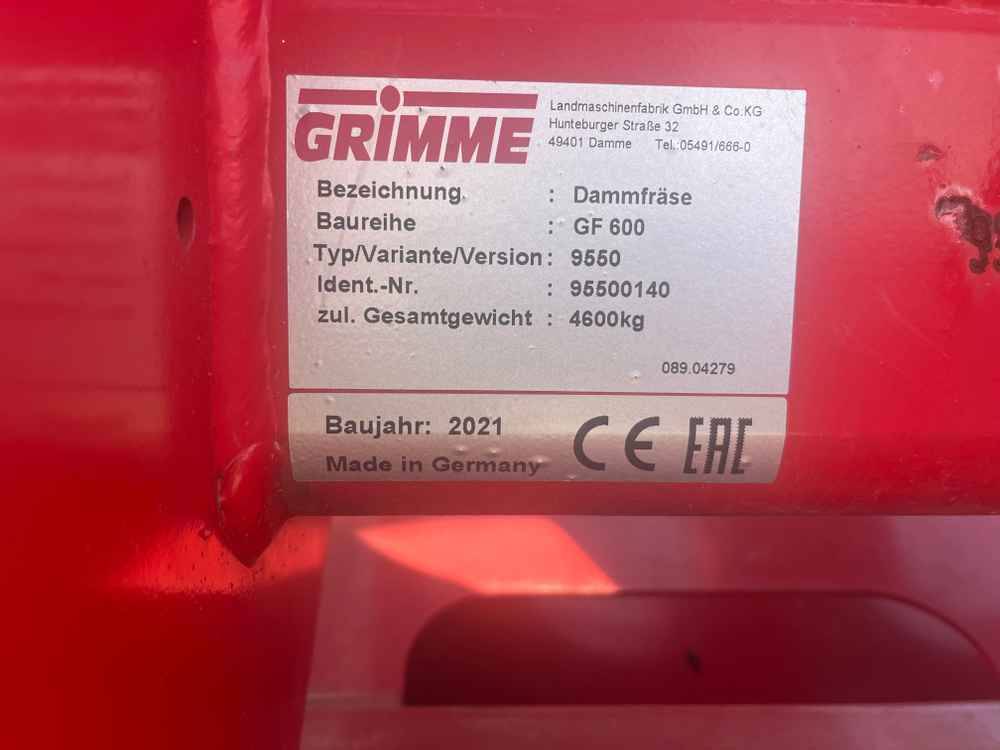 Grimme GF 600 - Potato equipment: picture 3 Grimme GF 600 - Potato equipment: picture 3
