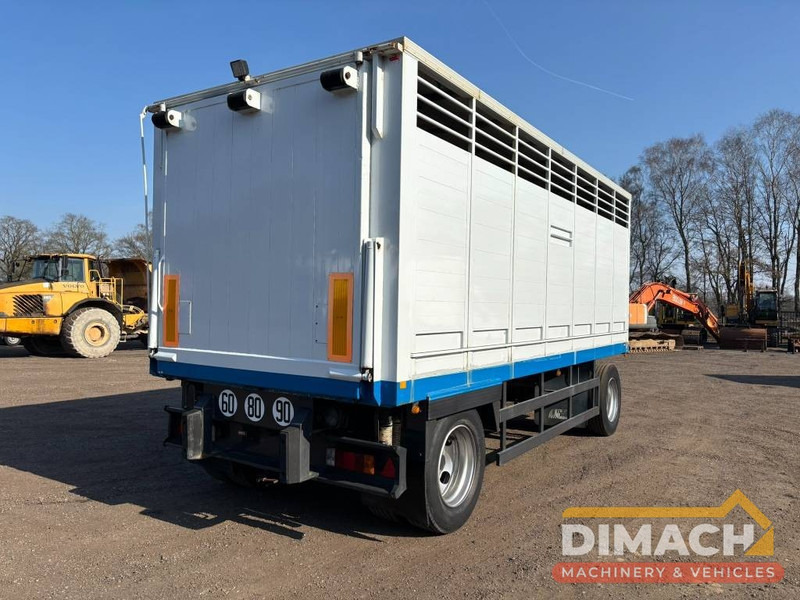 Farm trailer LEVEQUES Veetransport aanhanger livestock trailer 1 laag!: picture 8