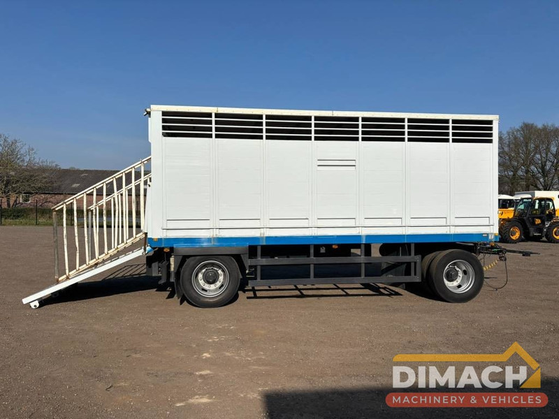 Farm trailer LEVEQUES Veetransport aanhanger livestock trailer 1 laag!: picture 18