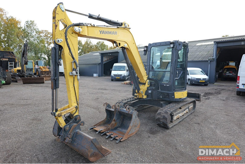 Yanmar ViO50-6  CW10 GP snelwissel, 3 bakken, airco, mono giek - Excavator: picture 3 Yanmar ViO50-6  CW10 GP snelwissel, 3 bakken, airco, mono giek - Excavator: picture 3