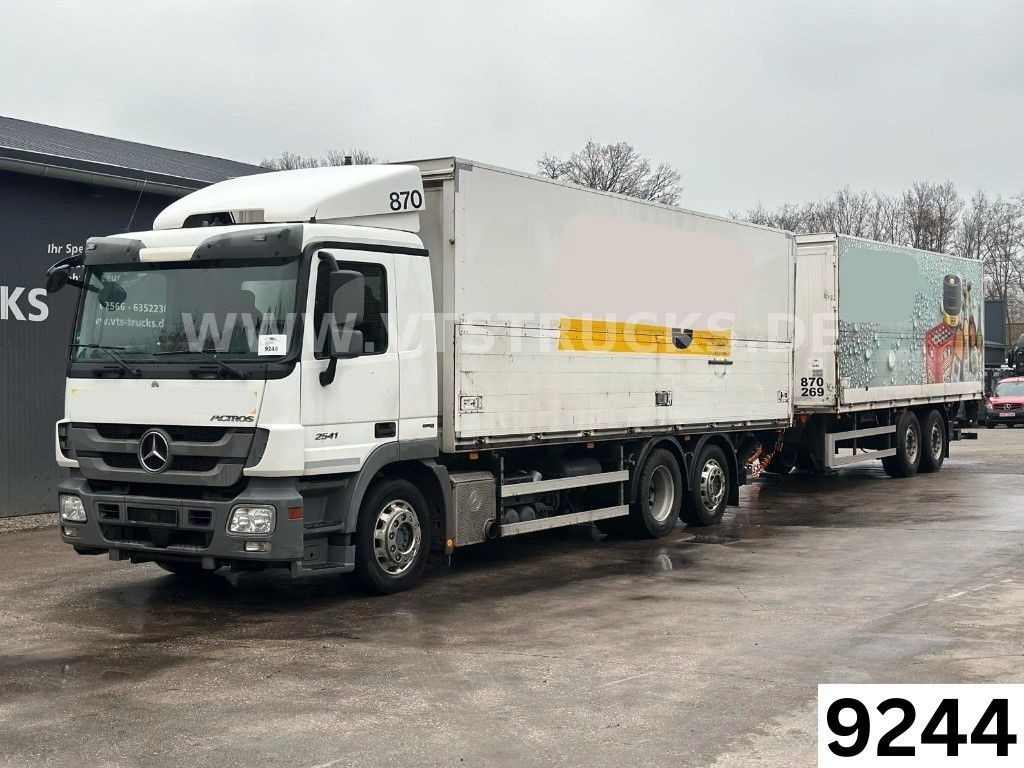 Beverage truck Mercedes-Benz Actros 2541 MP3 6x2 + Boese BTA 7.3 Getränkezug: picture 1