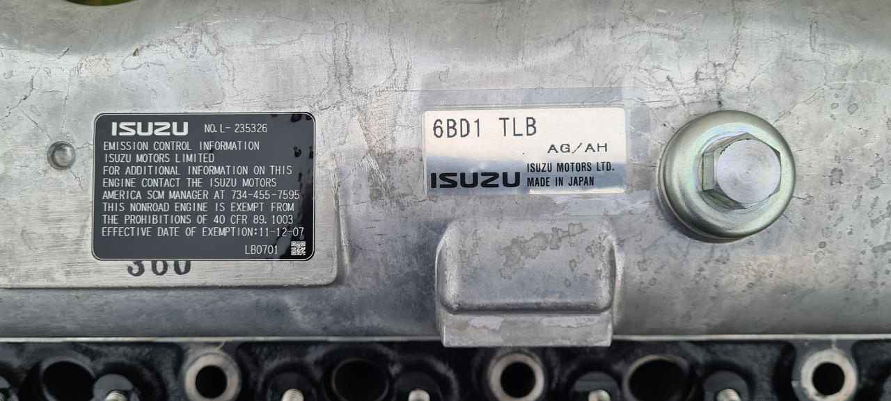 Isuzu NEW Long Block 6BD1 - Engine for Excavator: picture 1 Isuzu NEW Long Block 6BD1 - Engine for Excavator: picture 1