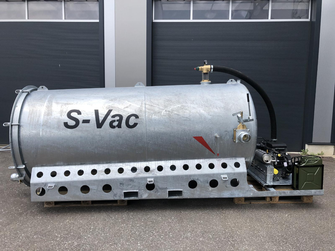 S-Vac 5,0m³ Saugfass 5000l Vakuumfass / Saugfass/ S-Vac - Tank container: picture 1 S-Vac 5,0m³ Saugfass 5000l Vakuumfass / Saugfass/ S-Vac - Tank container: picture 1