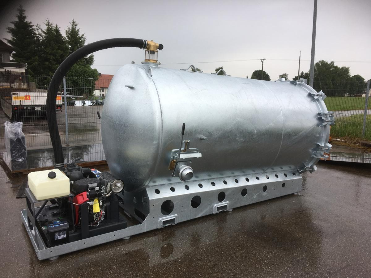 S-Vac 5,0m³ Saugfass 5000l Vakuumfass / Saugfass/ S-Vac - Tank container: picture 2 S-Vac 5,0m³ Saugfass 5000l Vakuumfass / Saugfass/ S-Vac - Tank container: picture 2